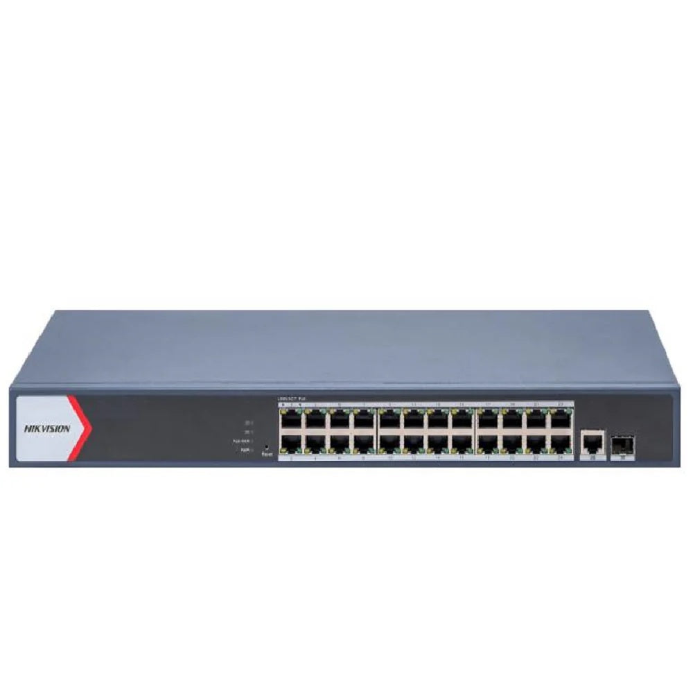 HIKVISION DS-3E1526P-EI Switch PoE 24 Puertos Gigabit Administrable 270W