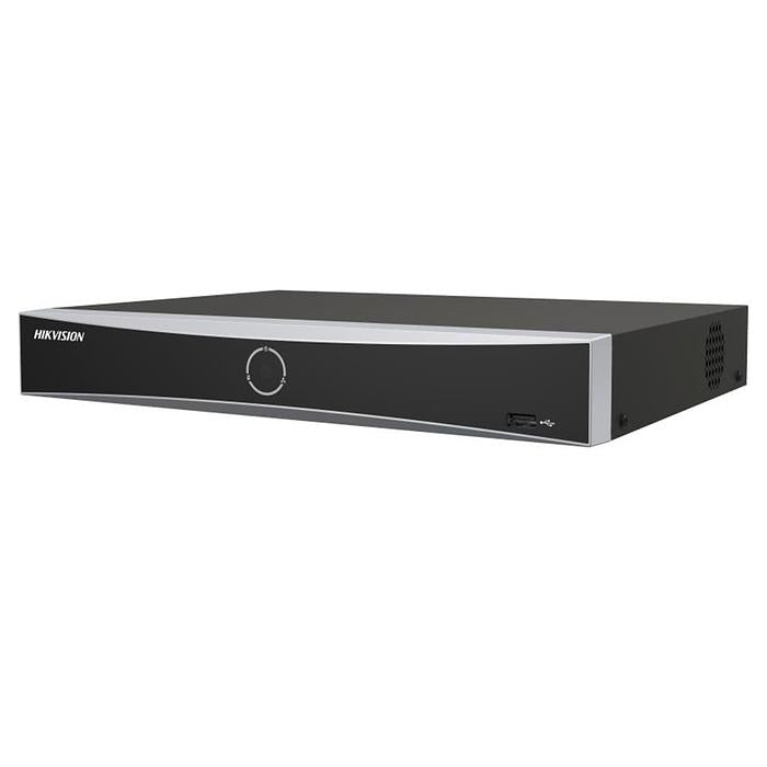 HIKVISION DS-7604NXI-K1/4P NVR PoE 4 Canales 4K 12MP 1HDD 40Mbps 50W Acusense