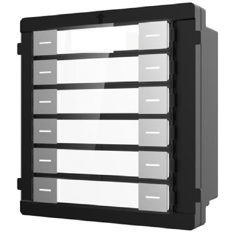 HIKVISION DS-KD-K12 Módulo 12 botones para multidepartamentos