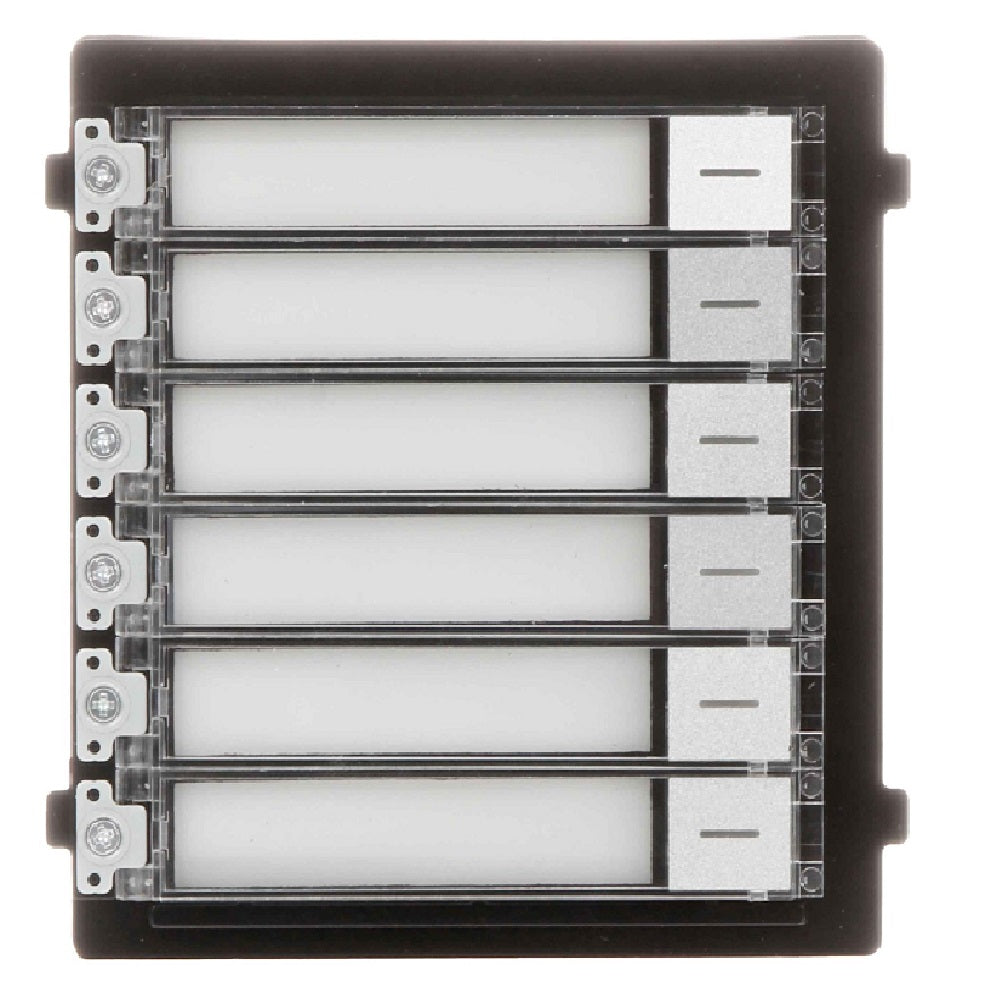 HIKVISION DS-KD-KK Módulo 6 Botones para Videoportero Multidepartamentos