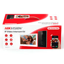 HIKVISION DS-KIS608-P KIT V/PORTERO CON MONITOR 7" CON MICRO-SD