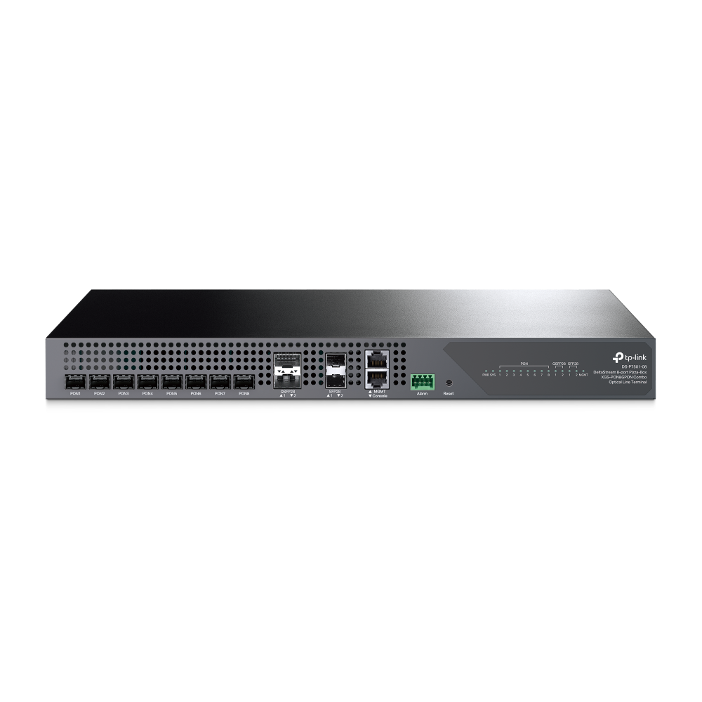 TP-LINK DS-P7501-08 DeltaStream 1U Pizza Box 8 Puertos XGS-PON/GPON