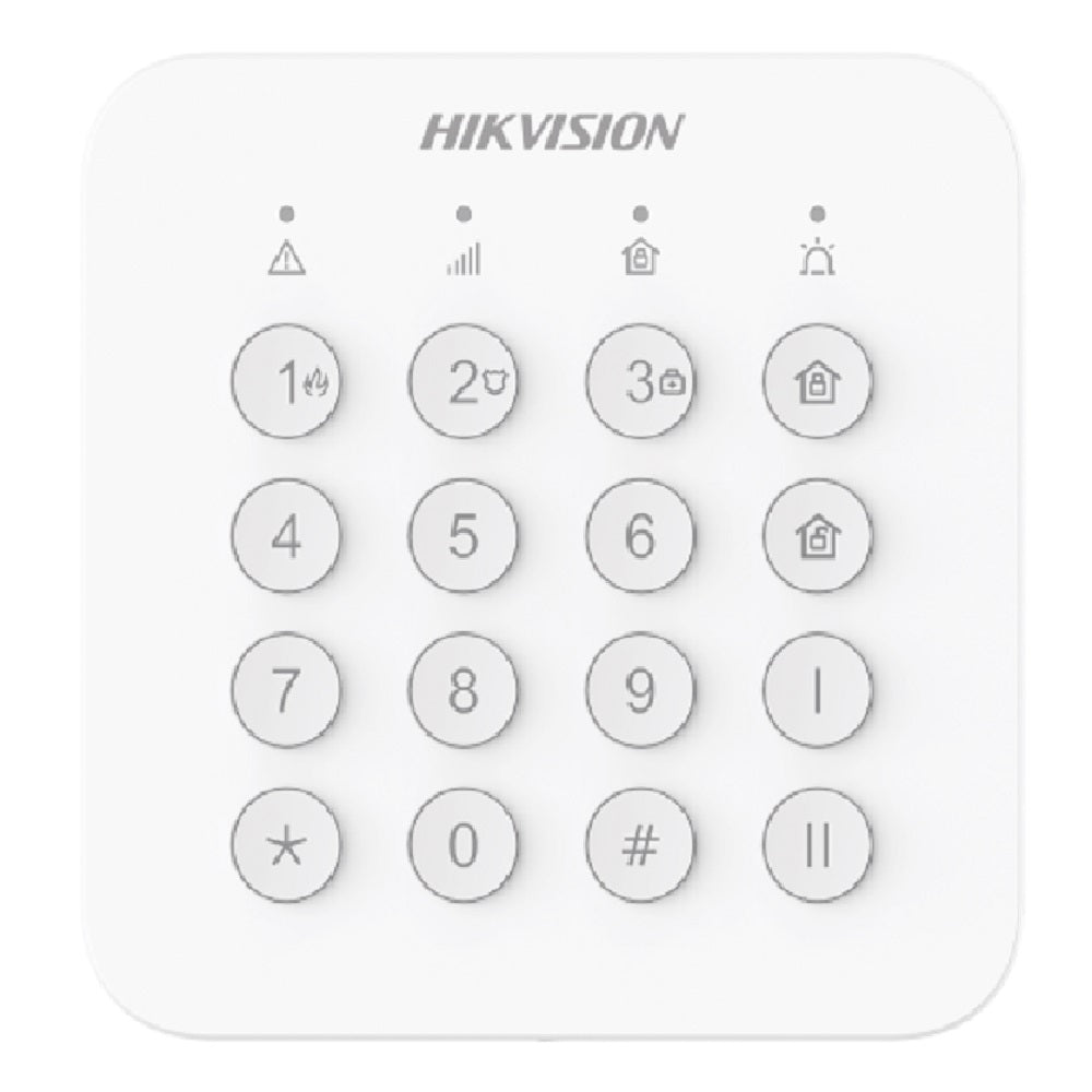 HIKVISION DS-PK201B-WB AX HOME Teclado Led Inalámbrico