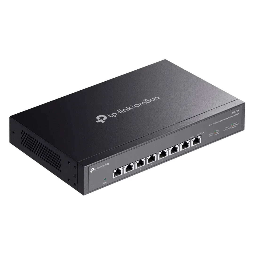 TP-LINK DS1008X Switch Omada 8 Puertos 10G Multigigabit
