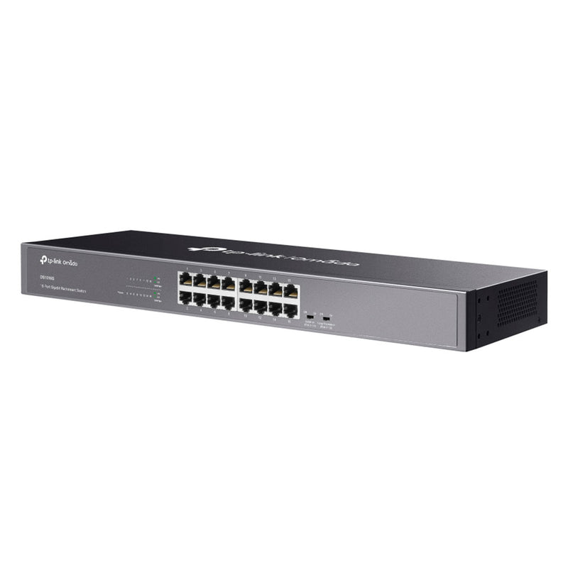 TP-LINK DS1016G Switch Omada, No gestionable, rackeable 16 Puertos, Gigabit
