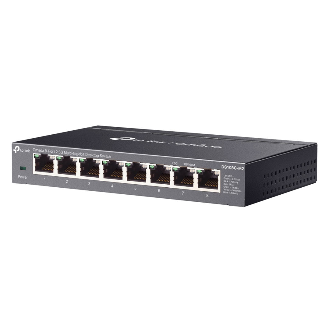 TP-LINK DS108G-M2 Switch 8 Puertos 2.5G MultiGigabit No Gestionado