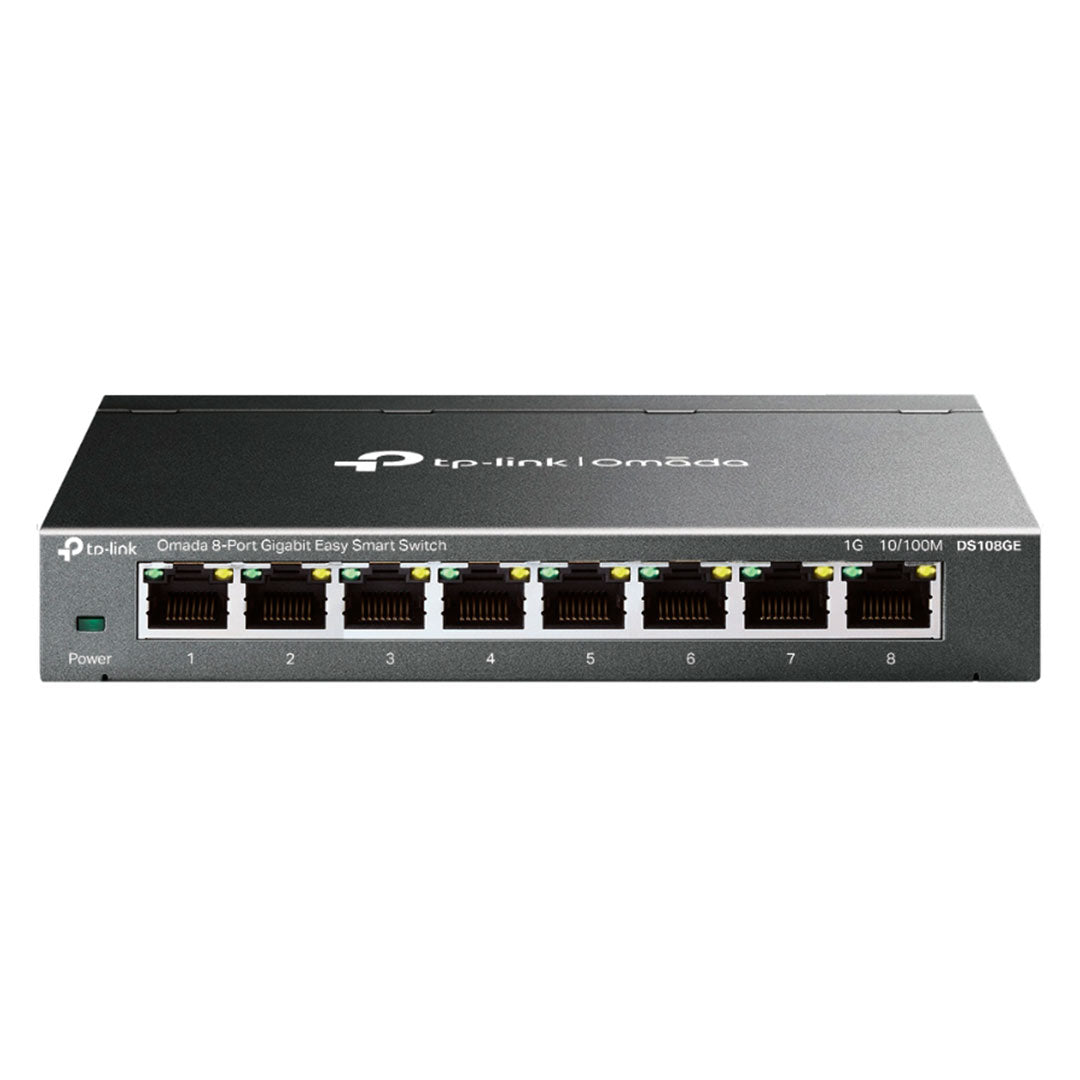 TP-LINK DS108GE Switch Smart Omada 8 Puertos Gigabit Easy