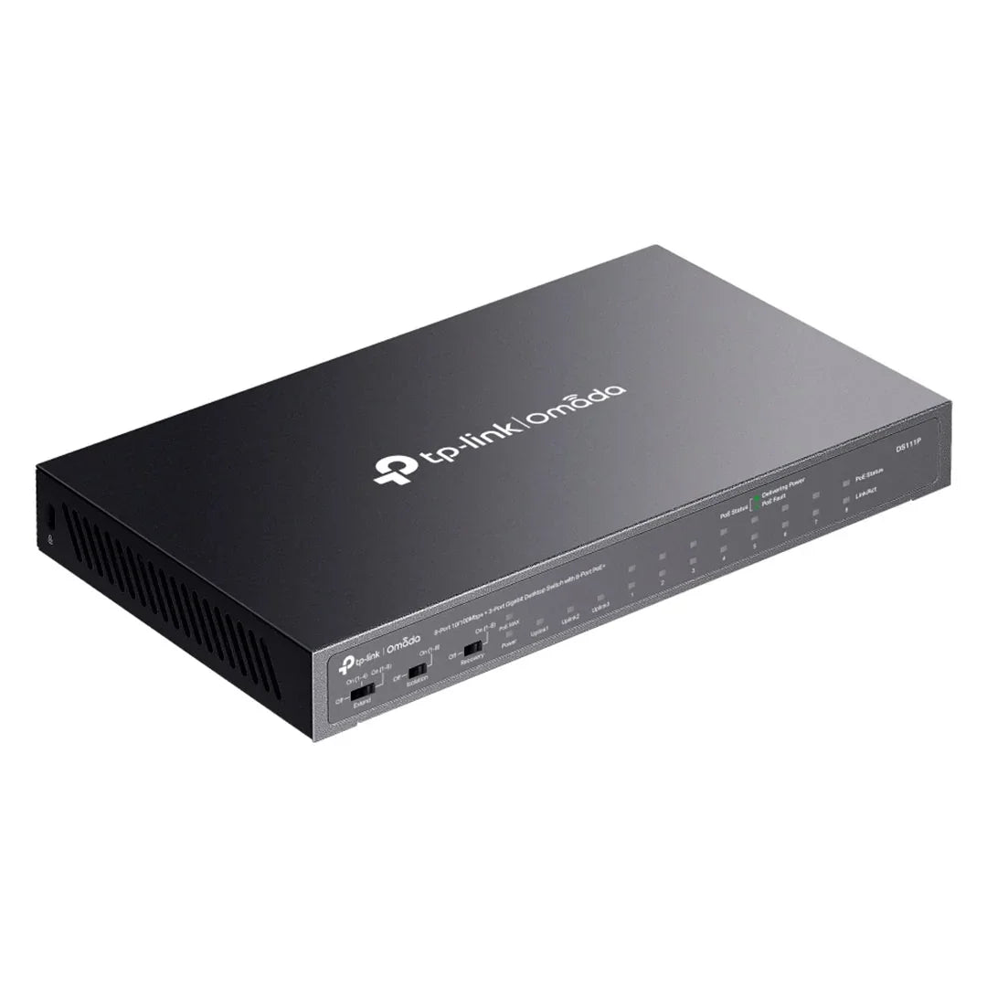 TP-LINK DS111P Switch Omada PoE 8 Puertos 10/100 3P Gigabit