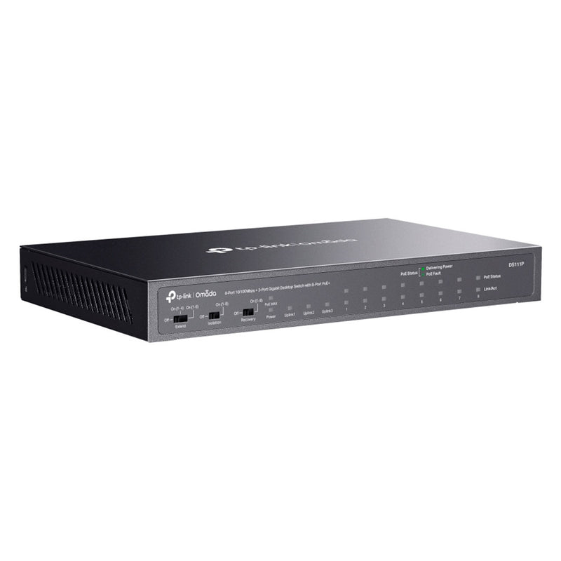 TP-LINK DS111P Switch Omada PoE 8 Puertos 10/100 3P Gigabit