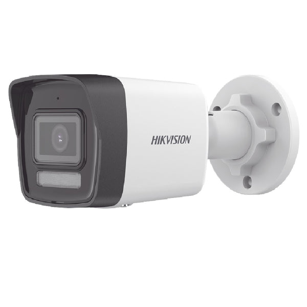 HIKVISION DS-2CD1043G2-LIU Cámara de seguridad IP 4MP tubo 2.8mm IR30 audio luz híbrido inteligente Acusense