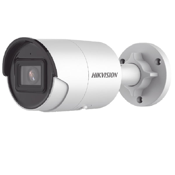 HIKVISION DS-2CD2083G2-IU Cámara de seguridad IP 4K 8MP tubo 2.8mm IR40 audio WDR microsd ACUSENSE