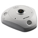 Câmera de segurança IP HIKVISION DS-2CD6365G0-IVS 6MP Fisheye 360º IR15