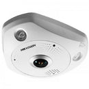 Câmera de segurança IP HIKVISION DS-2CD6365G0-IVS 6MP Fisheye 360º IR15