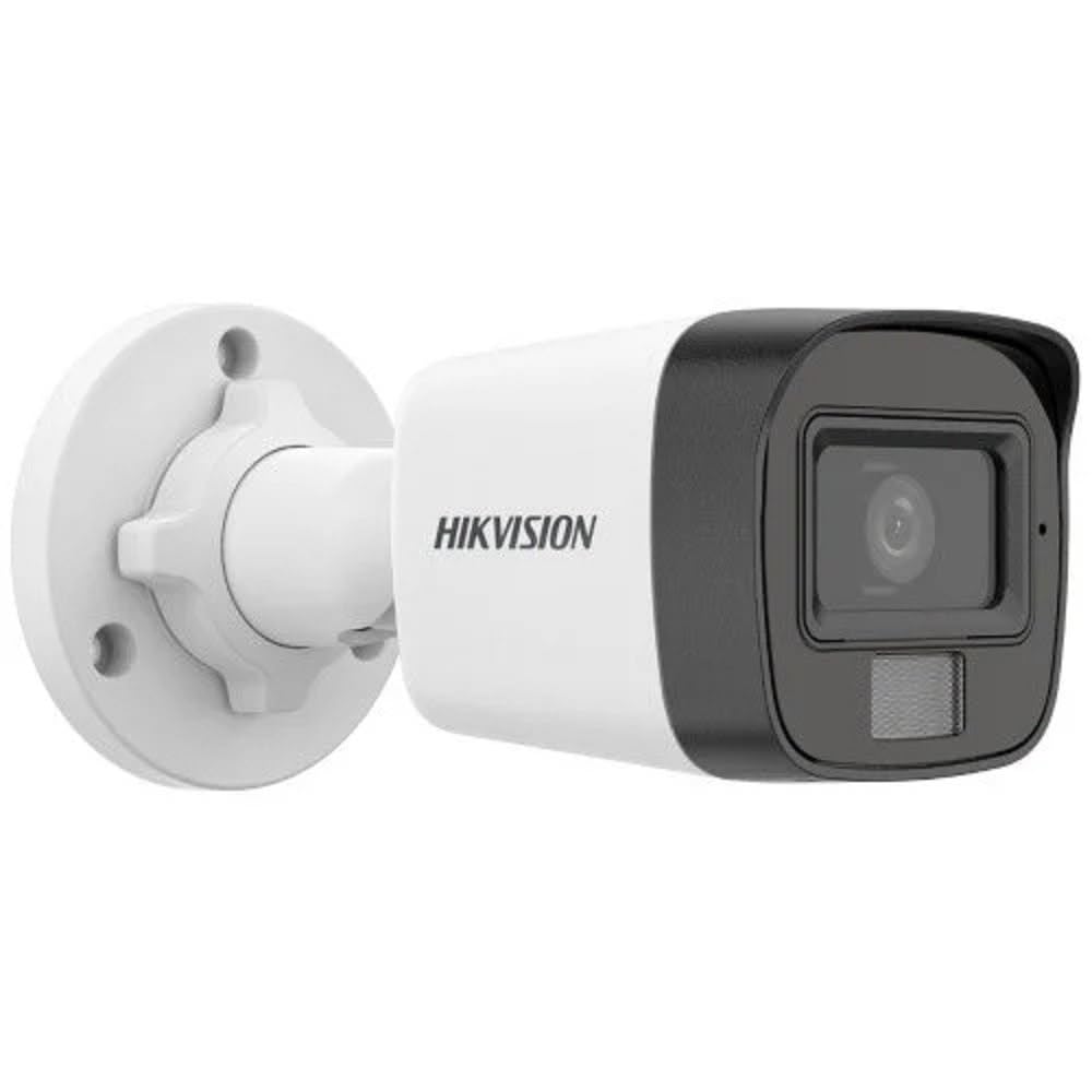 HIKVISION DS-2CE16K0T-LPFS Cámara de Seguridad 5MP Lente Fijo IR25 Audio