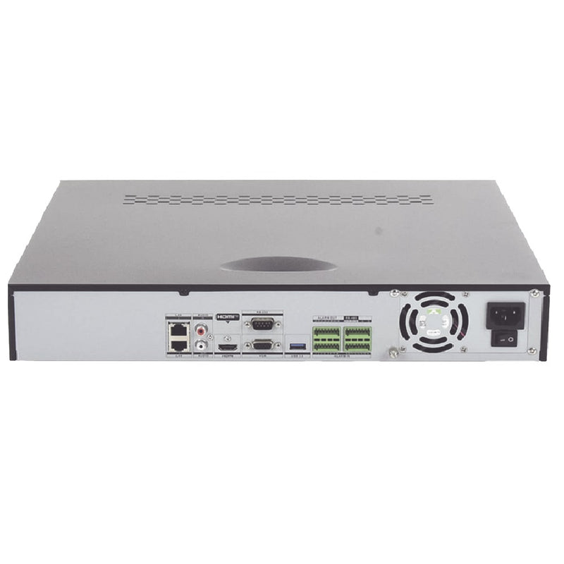 HIKVISION DS-7732NI-K4/16P NVR grabador de 32 canales 4K 16 puertos POE+ 4HDD Acusense