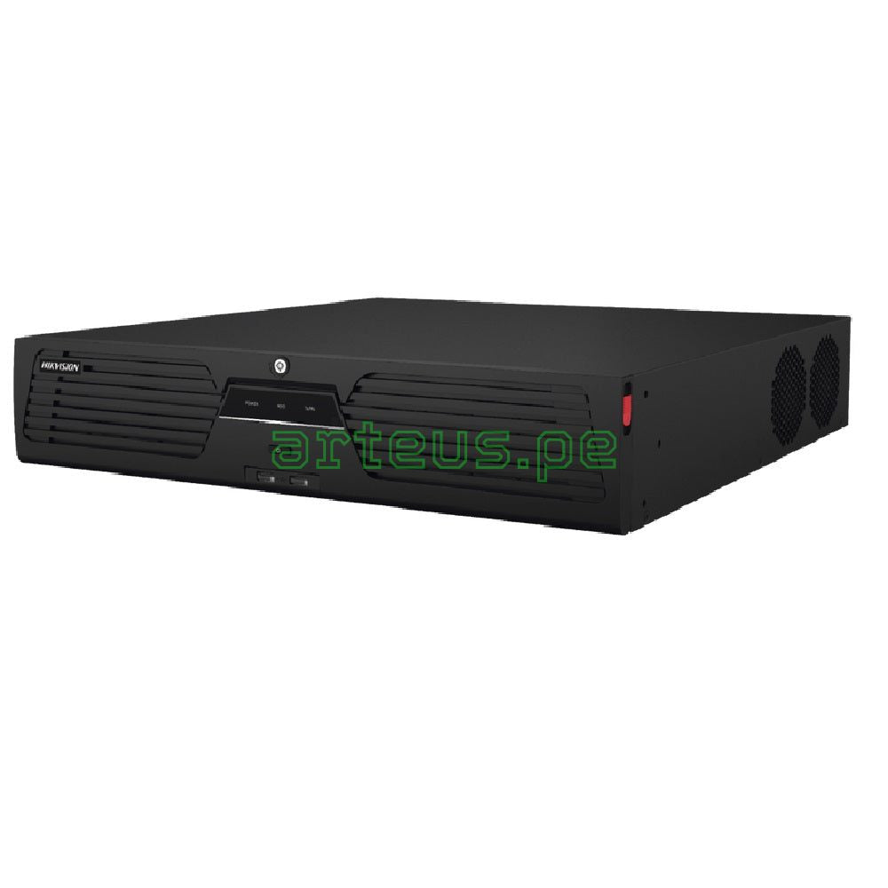 HIKVISION DS-9632NI-M8 NVR 32 Canales 8K 32MP 400Mbps 8HDD Raid ANPR Acusense