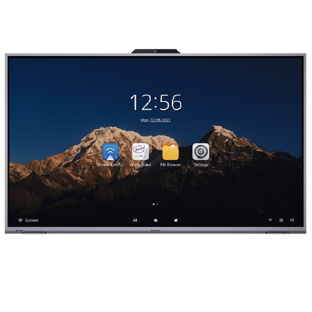 HIKVISION DS-D5B75RB/D Pantalla Pizarra Interactiva 4K 75" 4GB con Cámara