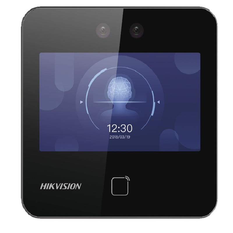 HIKVISION DS-K1T343EX Control de acceso y asistencia touch 2MP 4.3" con reconocimiento facial