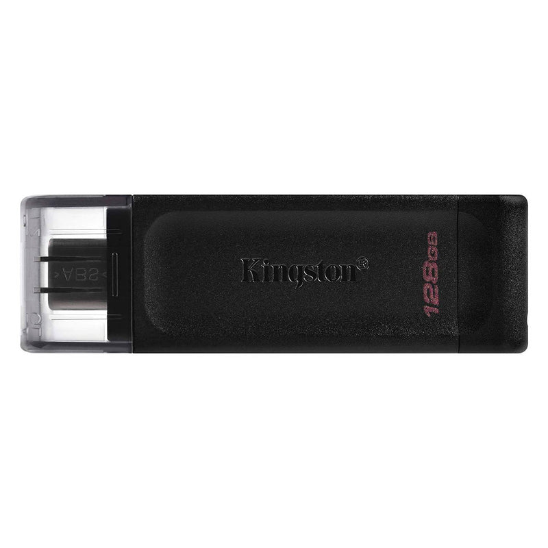 KINGSTON DT70/128GB - Memoria Flash USB Kingston DataTraveler 70 128GB USB-C 3.2 Gen1 presentación en colgador