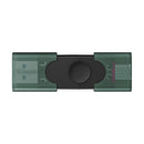 KINGSTON DTDEG2/256GB Memoria Flash, USB, DataTraveler Duo, 256GB, USB 3.2 Gen 1, Color Negro Mate