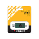 KINGSTON DTDEG2/256GB Memoria Flash, USB, DataTraveler Duo, 256GB, USB 3.2 Gen 1, Color Negro Mate