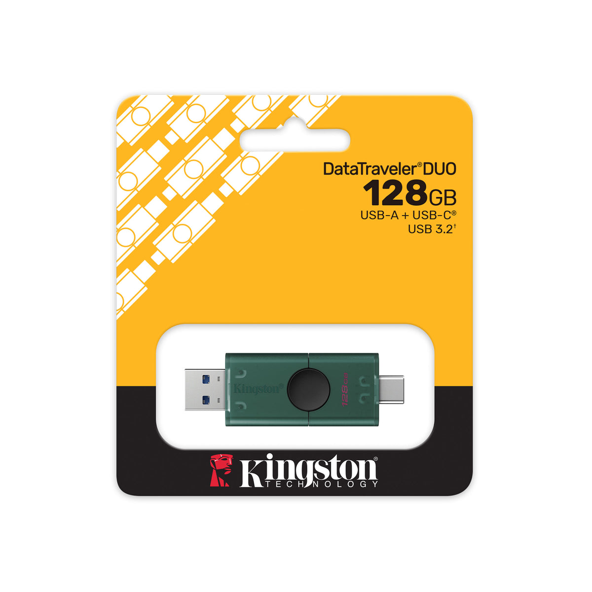 KINGSTON DTDEG2/128GB Memoria USB Dual 128GB USB-A/C 3.2 Gen 1