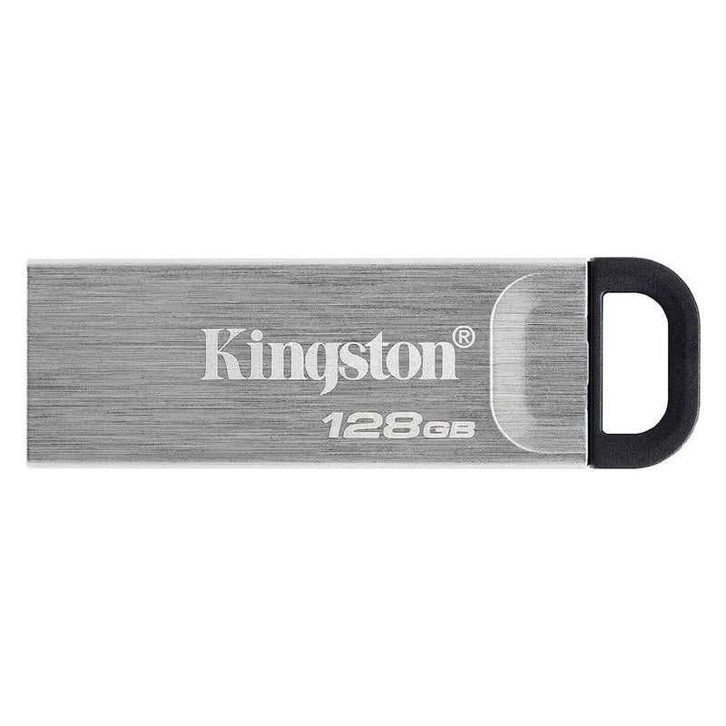 KINGSTON DTKN/128GB - Memoria Flash USB Kingston DataTraveler Kyson 128GB USB 3.2 Gen 1 Color Plata.