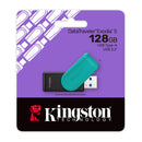 KINGSTON DTXS/128GB Memoria Flash, USB, DataTraveler Exodia S, 128GB, interfaz: USB 3.2 Gen 1, Verde