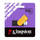 KINGSTON DTXS/512GB Memoria Flash, USB, DataTraveler, Exodia S, 512GB, interfaz: USB 3.2 Gen 1, Amarillo