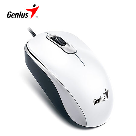GENIUS DX-110 Mouse Óptico 1000DPI 3 Botones - Blanco 31010116102
