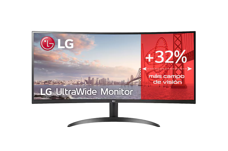 LG 34WQ60C-B Monitor 34" UltraPanorámico WQHD IPS