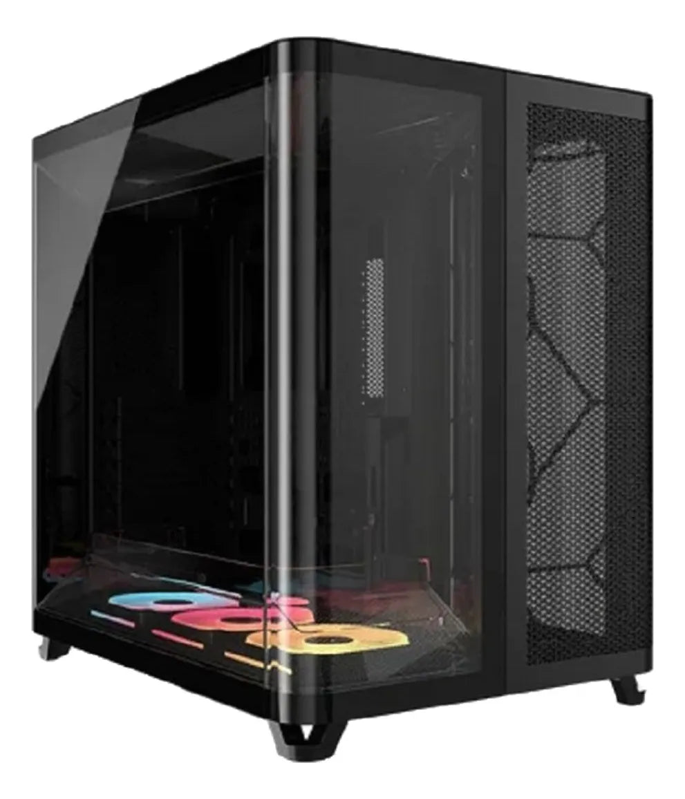 CORSAIR ARGB AIR 5400 RS-R Case para PC Semitorre Triple Camara Negra