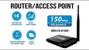 SATRA SA-AP150AG (SIN CAJA 7/10) Router N 150Mbps 2.4ghz 4 Puertos 10/100Mbps