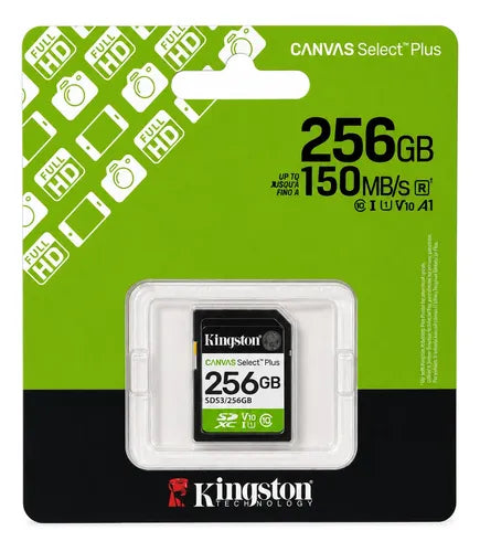 KINGSTON SDS2/256GB Memoria SD 256GB Select Plus C10 UHS-I