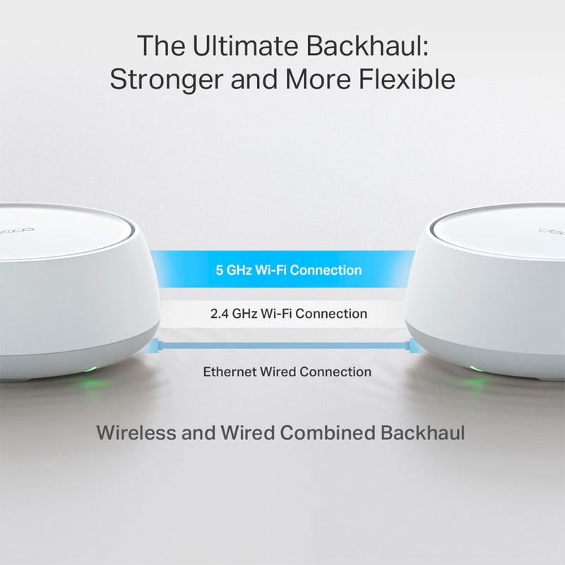 TP-LINK DECO BE25 1-Pack Router Mesh WiFi7 BE3600 doble banda