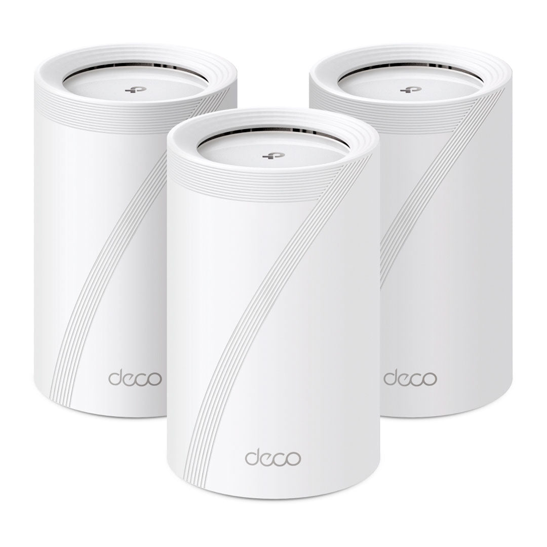 TP-LINK DECO BE65 3-Pack Router MESH WiFi7 BE11000 Triple Banda