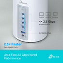 TP-LINK DECO BE65(3-pack) Pack x3 Whole Home Mesh WiFi 7 System BE11000 Tri-Band. Compatible with Alexa and Google Assistant.