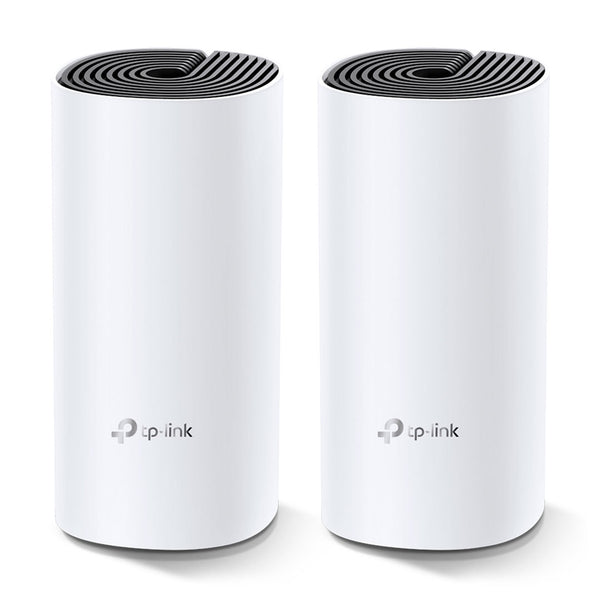 TP-LINK DECO E4 (2-Pack) Pack x2 Sistema Wi-Fi Mesh para toda la Casa AC1200 Doble banda. Control por voz Alexa