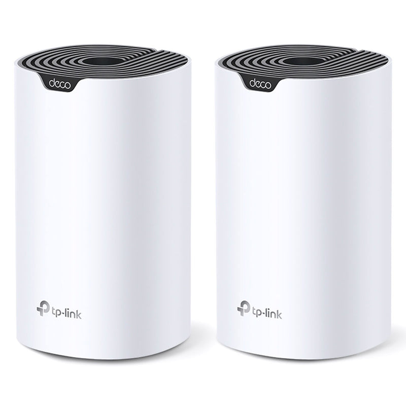 TP-LINK DECO S7 (2-pack) Pack x2 Sistema Wi-Fi Mesh Inteligente Doble Banda AC1900. Control por voz Alexa