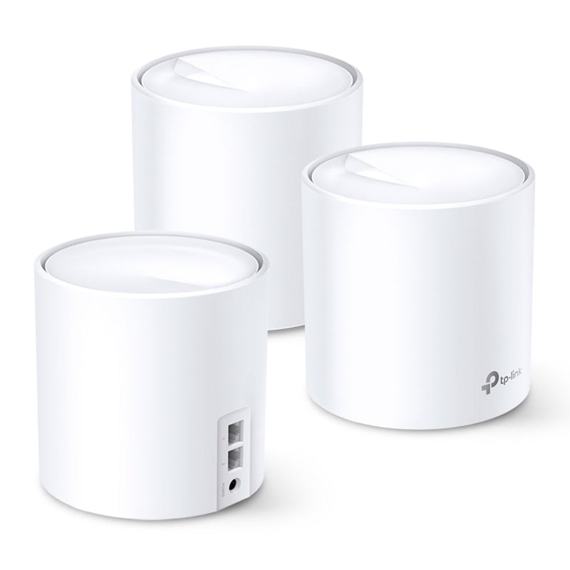 TP-LINK DECO X10(3-pack), Pack x3 Sistema Wi-Fi 6 MESH para todo el hogar AX1500. Doble Banda AI