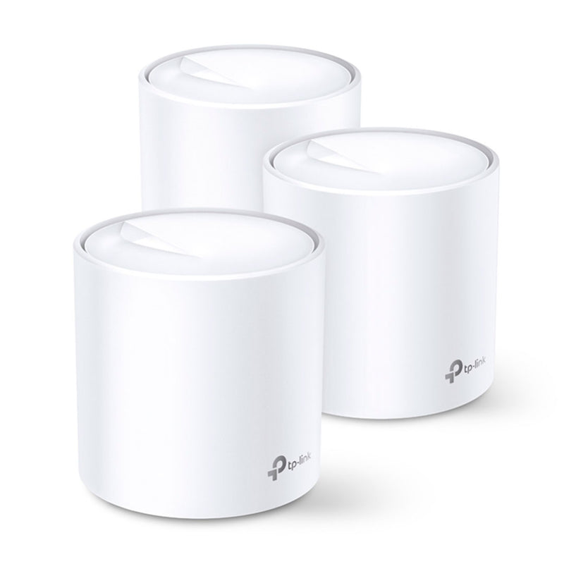 TP-LINK DECO X10(3-pack), Pack x3 Sistema Wi-Fi 6 MESH para todo el hogar AX1500. Doble Banda AI