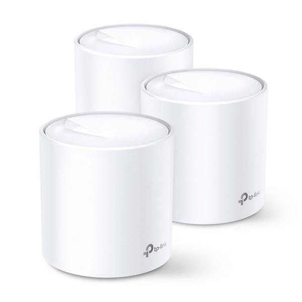 TP-LINK Deco X20(3-pack), Pack x3 Sistema Wi-Fi 6 MESH para todo el hogar AX1800. Doble banda AI