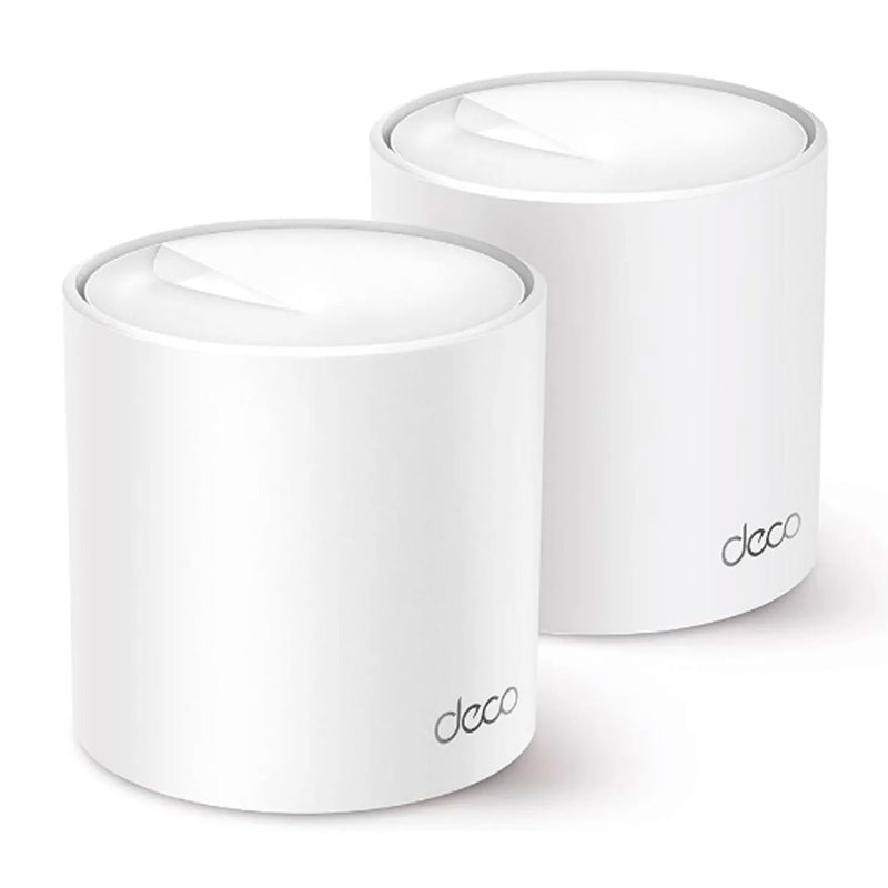 TP-LINK DECO X50(2-pack), Pack x2 Sistema WiFi 6 MESH para todo el hogar AX3000 Doble Banda AI