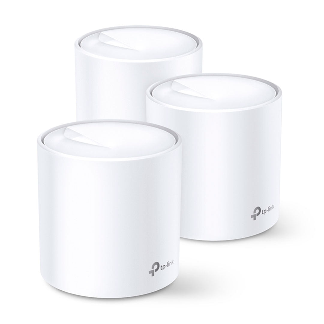 TP-LINK DECO X60 3-Pack Router Mesh WiFi6 AX5400 Doble Banda