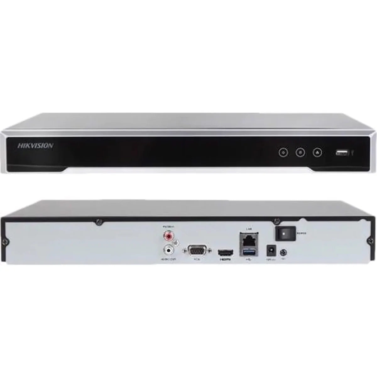 HIKVISION DS-7616NI-Q2 NVR 16 Canales 4K 8MP 160Mbps 2HDD