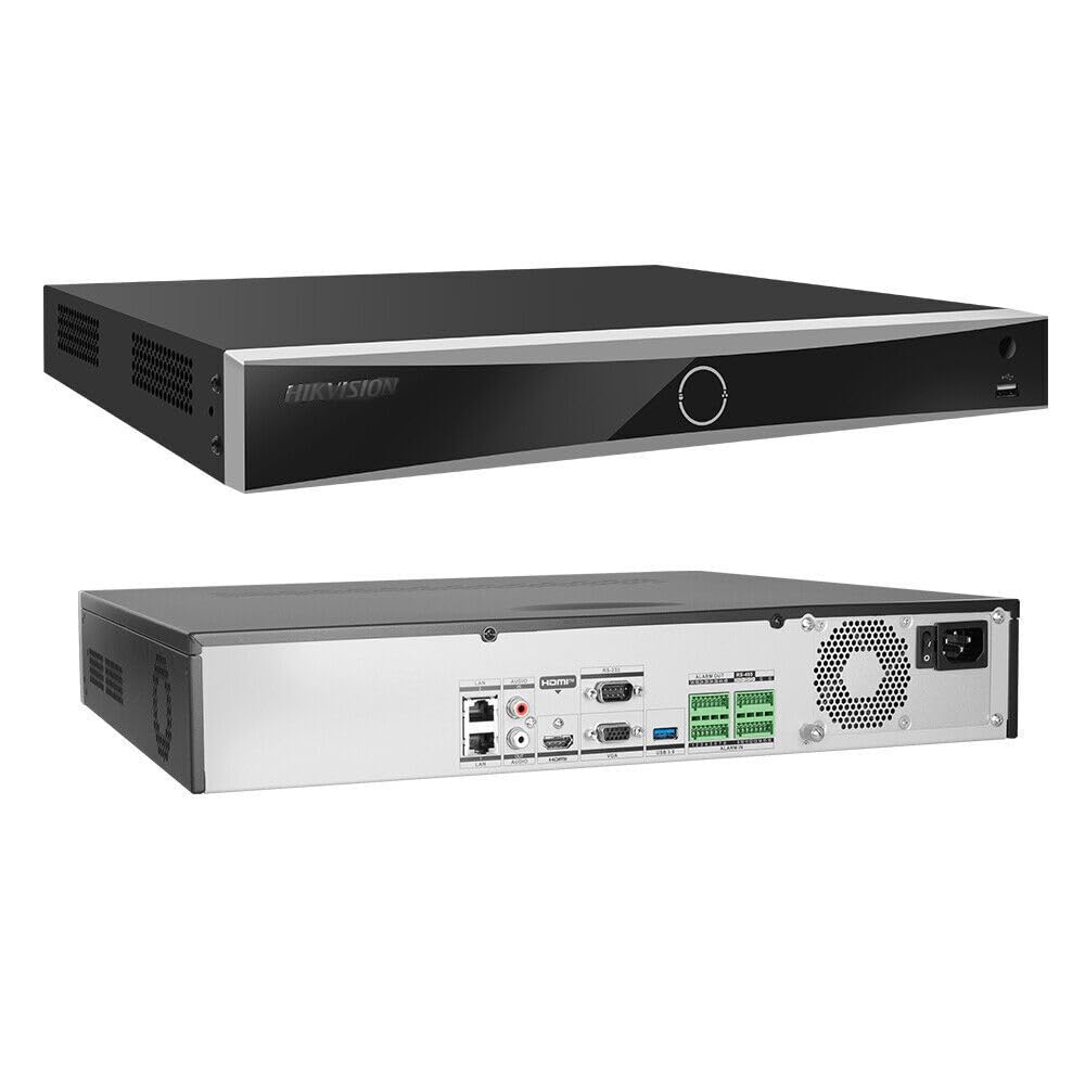 HIKVISION DS-7732NXI-K4 NVR 32 Canales 4K 12MP 256Mbps 4HDD Acusense