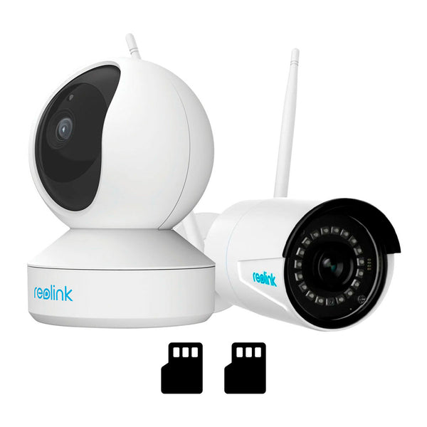 REOLINK E1 2K + RLC-510WA 3K 64GB Camara de seguridad WIFI