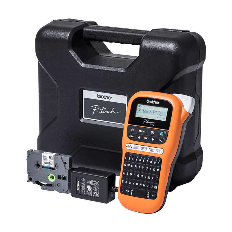 BROTHER P-touch PT-E110VP Rotulador portátil para etiquetas de hasta 12mm de ancho