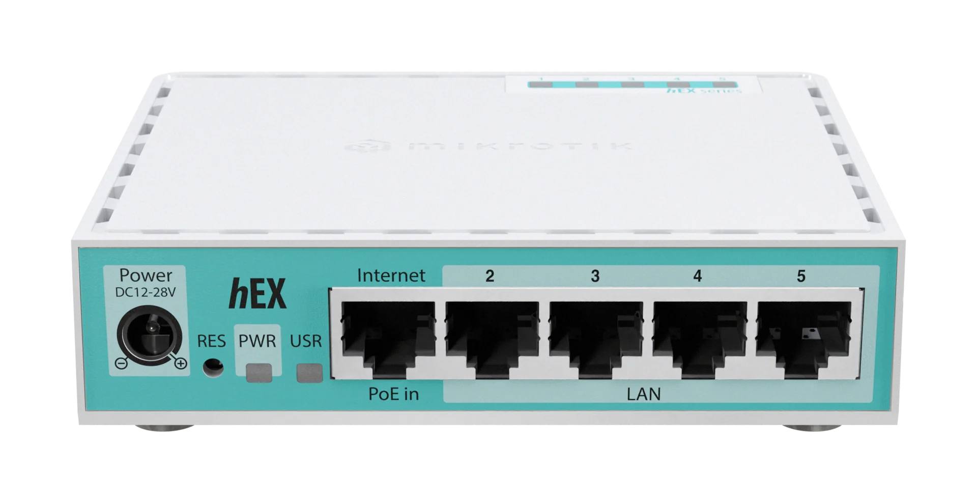 MIKROTIK E50UG Router 5 Puertos Gigabit hEX Refresh ARM 950Mhz 512Mb