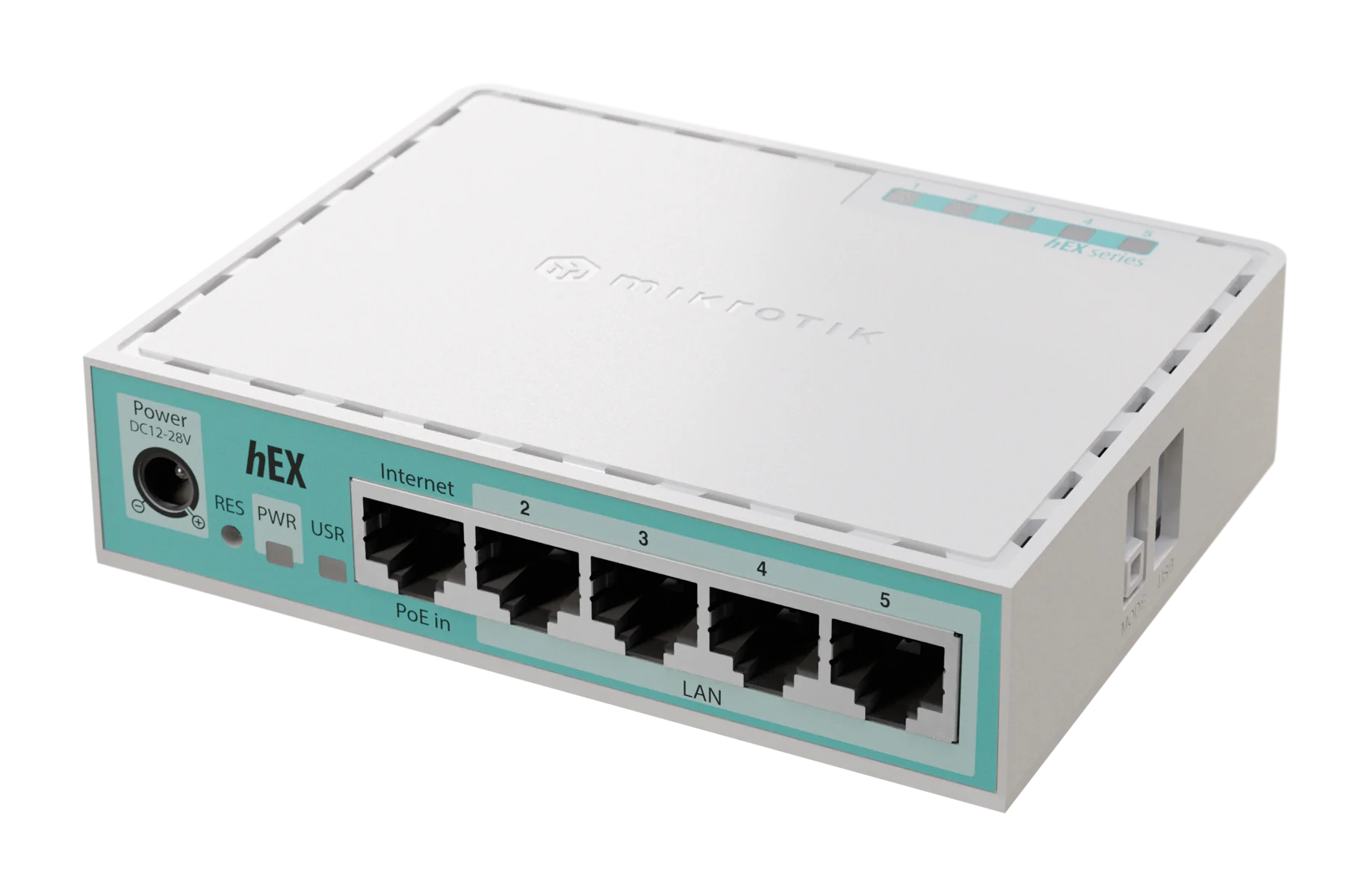 MIKROTIK E50UG Router 5 Puertos Gigabit hEX Refresh ARM 950Mhz 512Mb